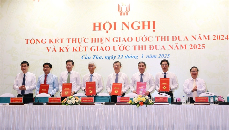 6 thành phố trực thuộc Trung ương ký giao ước thi đua 2025: Đồng lòng đột phá, hướng tới bộ máy tinh gọn, hiệu lực, hiệu quả