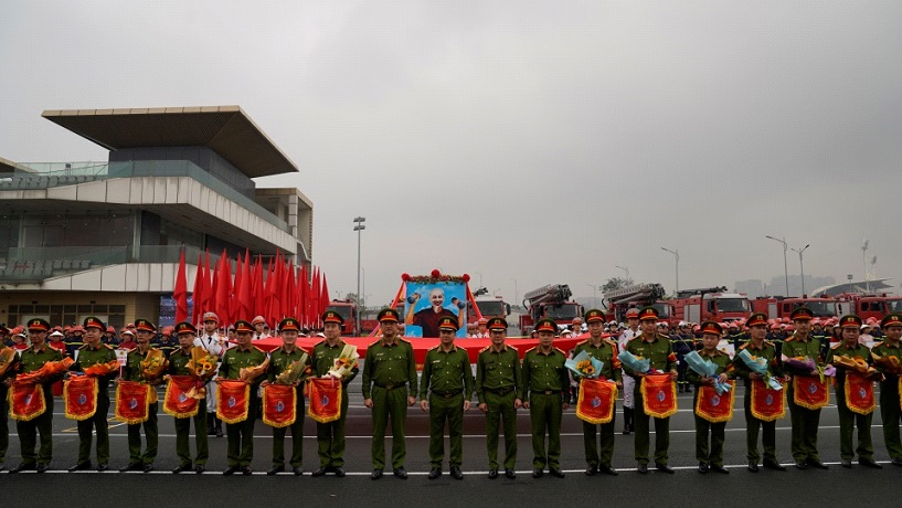 Lan tỏa tinh thần thép từ Hội thi Thể thao nghiệp vụ PCCC và CNCH Công an thành phố Hà Nội năm 2025