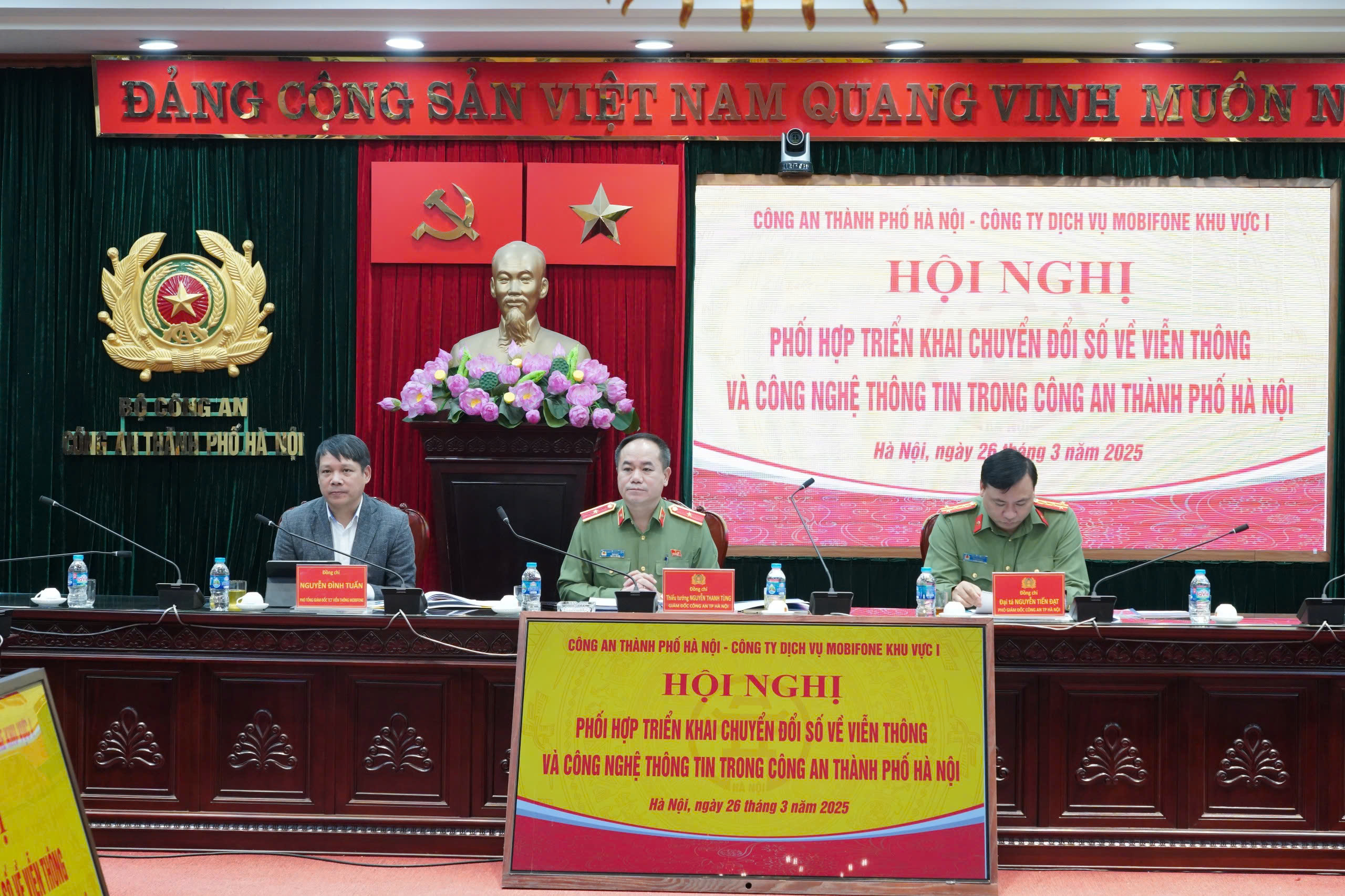 Công an Hà Nội tiên phong chuyển đổi số, định hình hạ tầng thông minh, hợp tác toàn diện với MobiFone