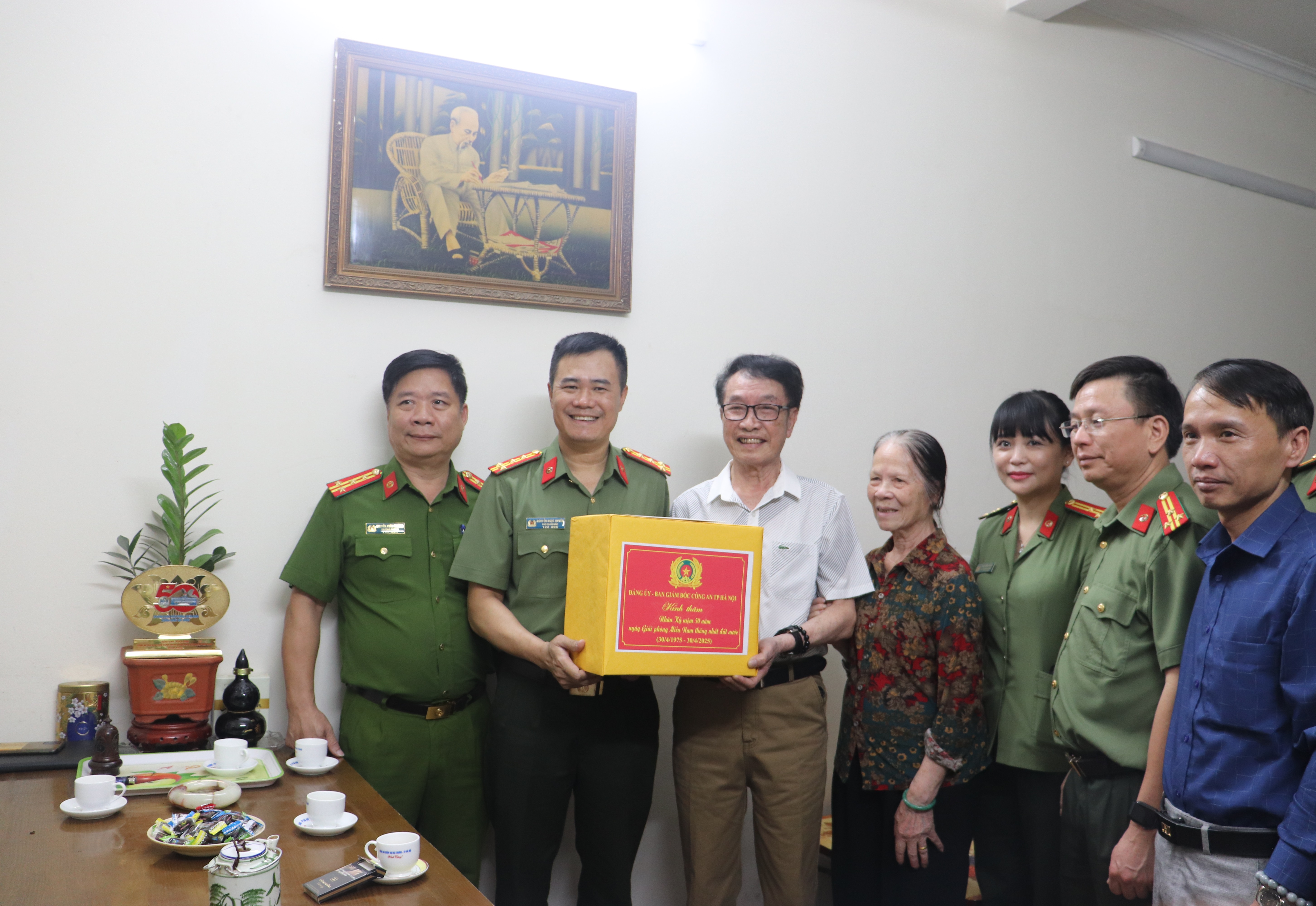Tri ân những người lính Công an chi viện cho miền Nam: Hồi ức không lùi bước, tinh thần mãi tiếp nối