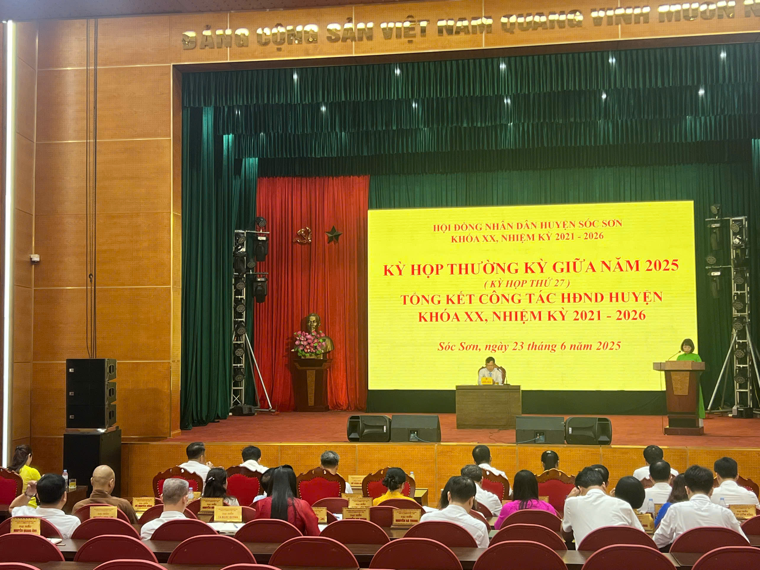 Huyện Sóc Sơn sẵn sàng vận hành mô hình chính quyền hai cấp: Bước chuyển lớn từ kỳ họp HĐND đặc biệt
