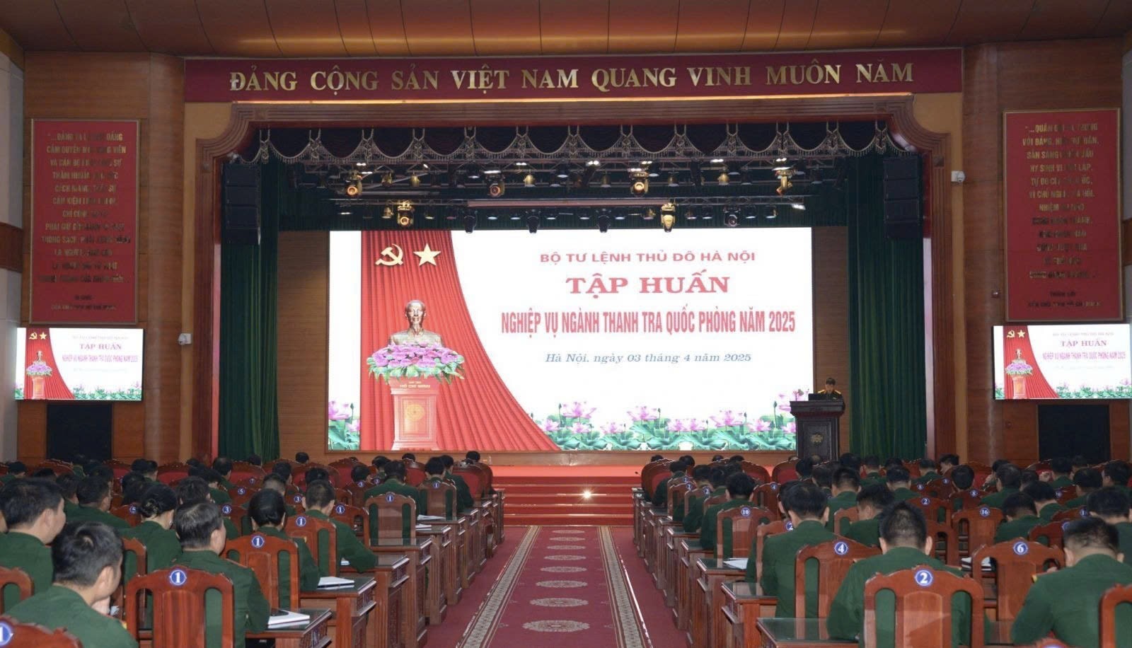 Tập huấn nghiệp vụ công tác thanh tra quốc phòng 2025: Đổi mới phương pháp, nâng cao chất lượng
