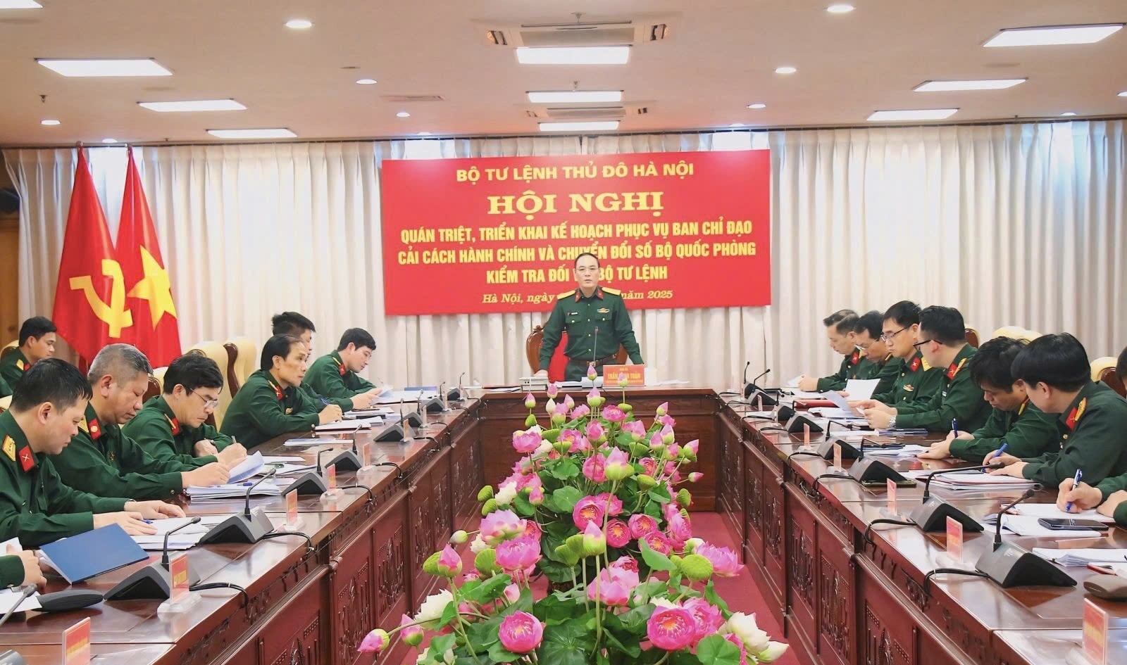 Bộ Tư lệnh Thủ đô Hà Nội đổi mới mạnh mẽ công tác quản lý qua cải cách hành chính và chuyển đổi số