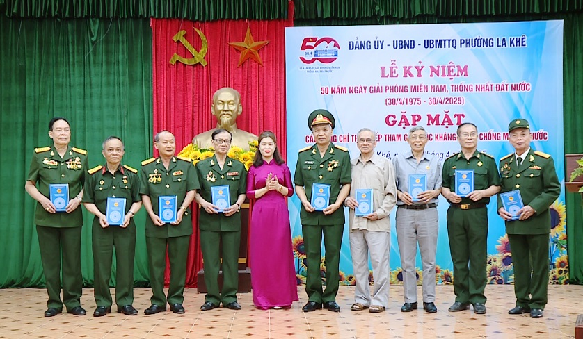 Phường La Khê tri ân các cựu chiến binh, lan tỏa tinh thần cách mạng bất diệt