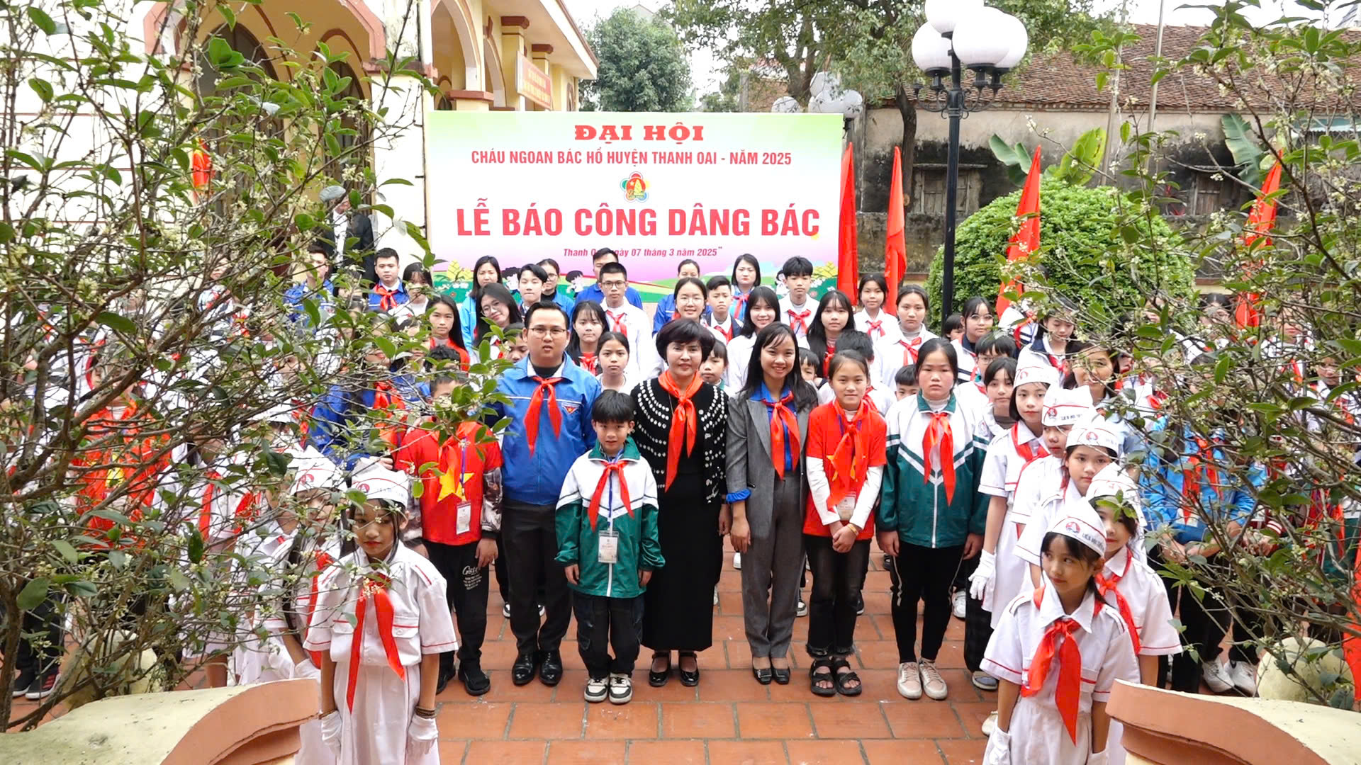 Thiếu nhi Thanh Oai thi đua làm theo lời Bác, viết tiếp hành trình "Cháu ngoan Chủ nhân Thăng Long"