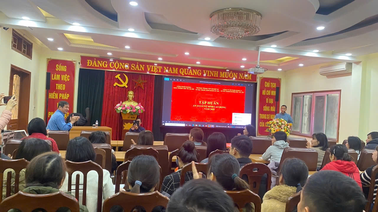 Tập huấn an toàn vệ sinh lao động: Trang bị kiến thức, nâng cao nhận thức, bảo vệ người lao động