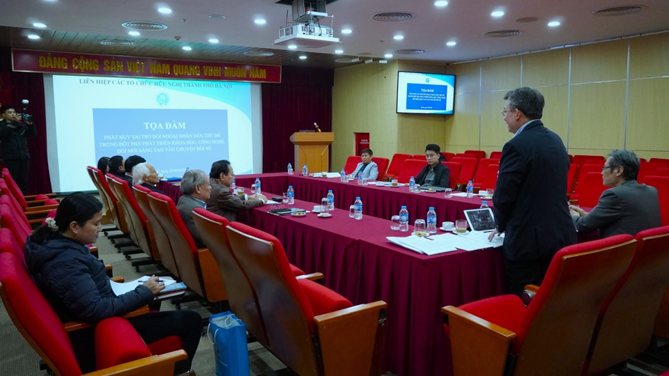 Hà Nội đẩy mạnh đối ngoại nhân dân trong chuyển đổi số và đổi mới sáng tạo