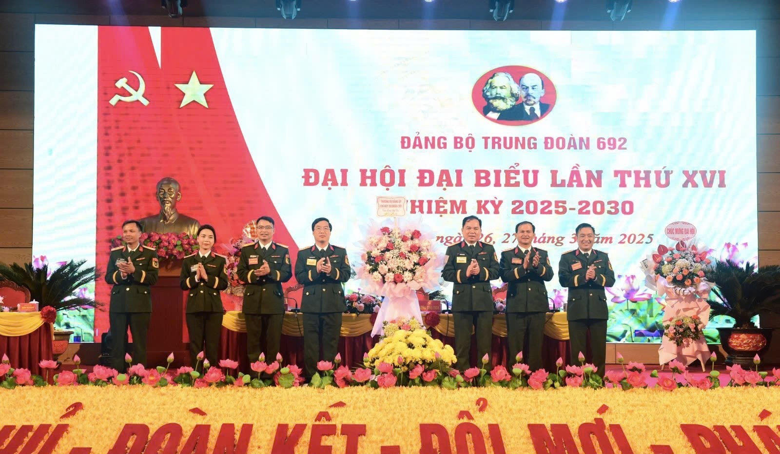 Đảng bộ Trung đoàn 692: Tập trung xây dựng đơn vị vững mạnh toàn diện, nâng cao sức mạnh chiến đấu trong nhiệm kỳ mới