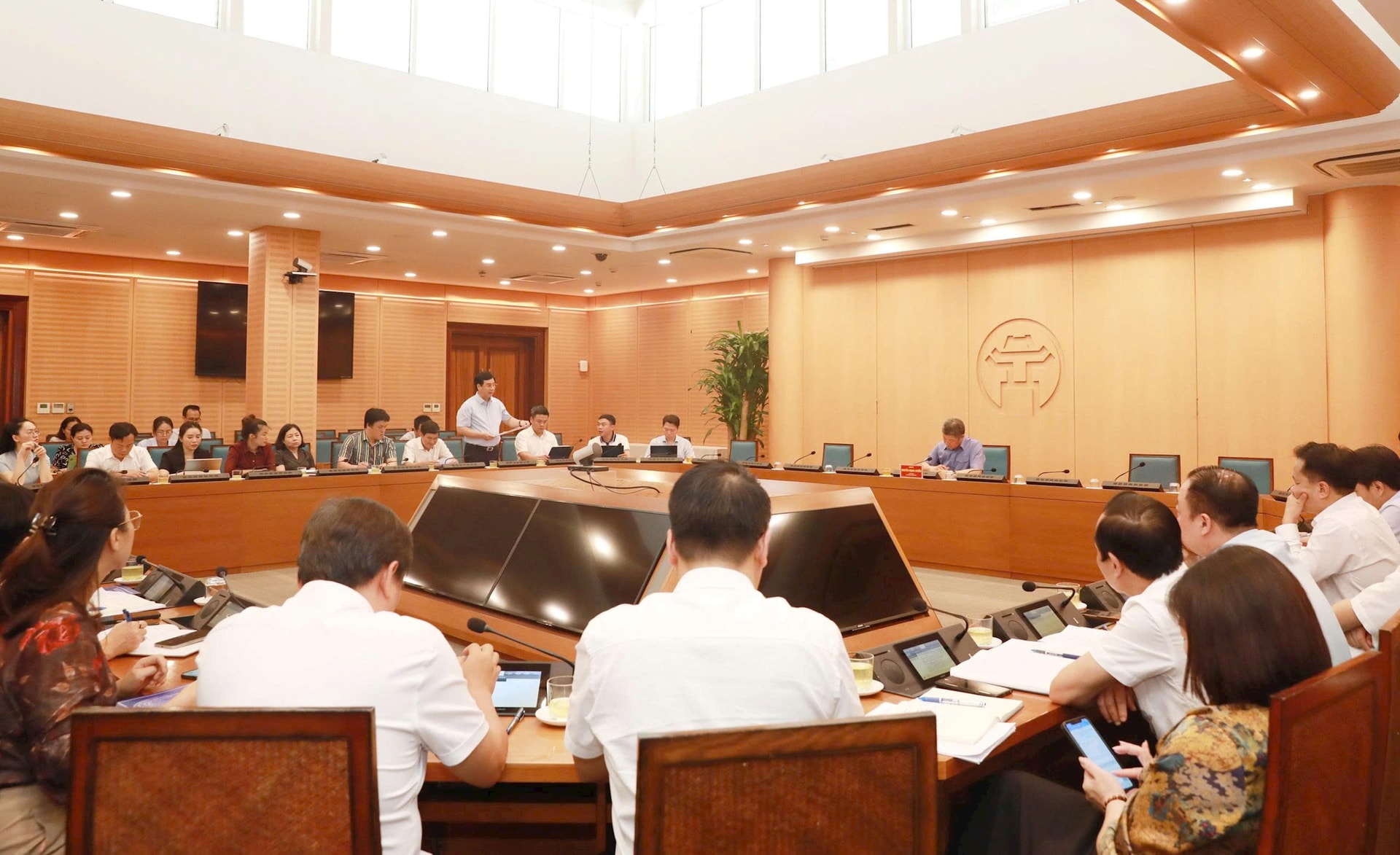 Quận Bắc Từ Liêm, quận Hoàng Mai đẩy nhanh tiến độ vận hành chính quyền cấp xã theo mô hình mới từ ngày 1-7