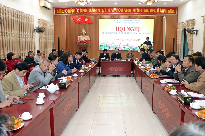 Thị trấn Xuân Mai (huyện Chương Mỹ) có tân Bí thư Đảng ủy: Gửi gắm kỳ vọng mới từ tinh thần đoàn kết và đổi mới