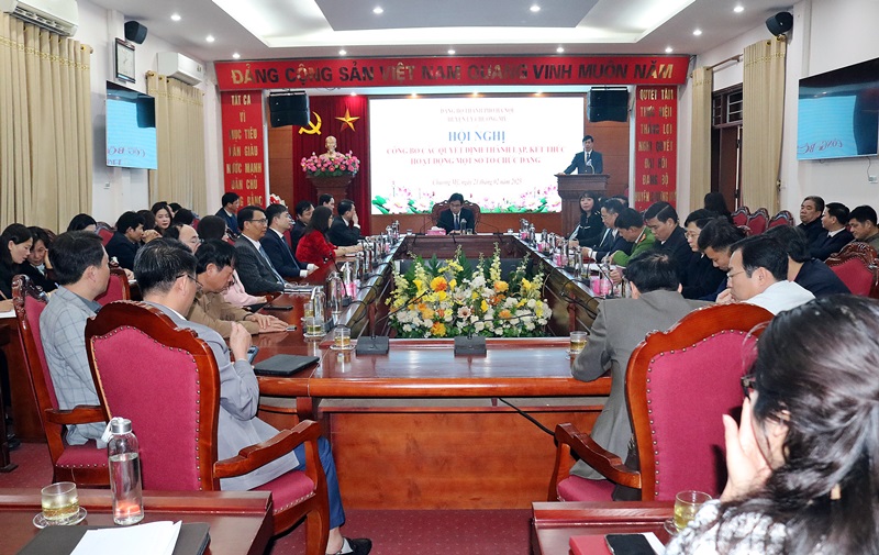 Huyện Chương Mỹ kiện toàn tổ chức bộ máy, sẵn sàng bước vào giai đoạn chuyển mình chiến lược