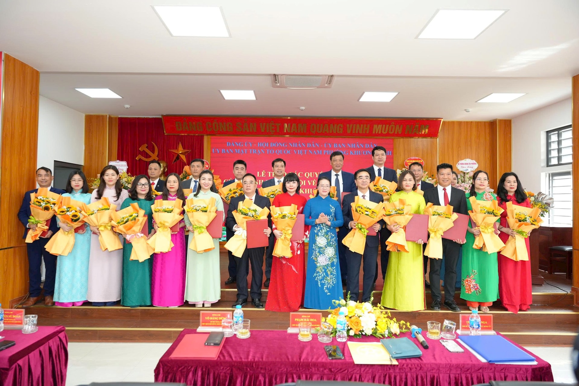Thành lập Đảng bộ phường Khương Đình: Khẳng định tinh thần phục vụ nhân dân