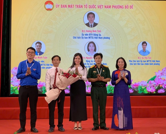 Ra mắt cơ quan Ủy ban MTTQ Việt Nam phường Bồ Đề