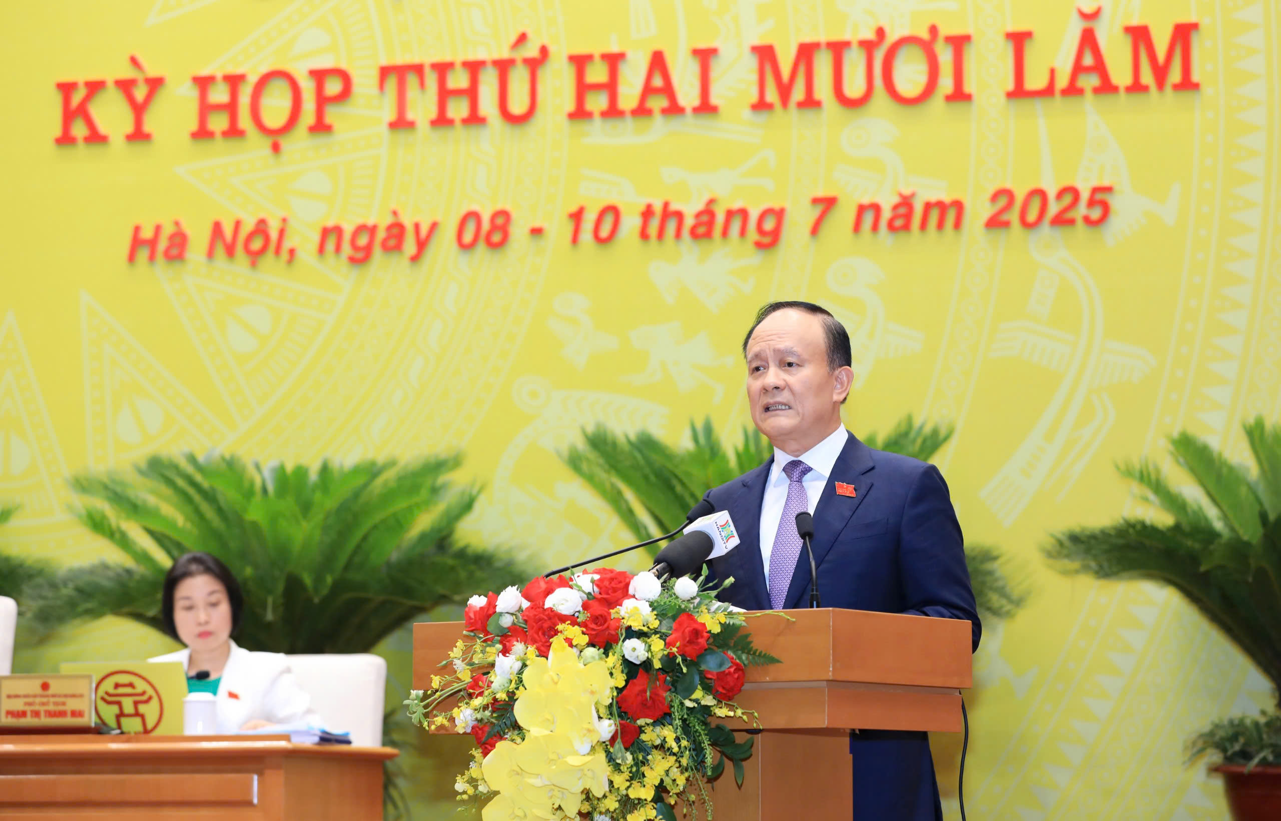 Bế mạc kỳ họp thứ hai mươi lăm HĐND thành phố Hà Nội