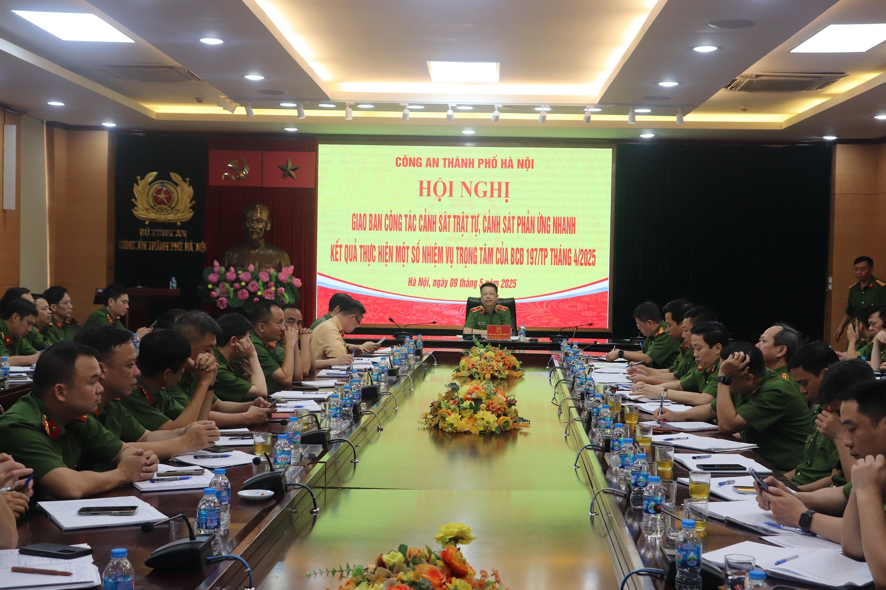 Công an thành phố Hà Nội siết chặt quản lý trật tự đô thị, bảo đảm an toàn tuyệt đối các sự kiện chính trị - ngoại giao trọng điểm