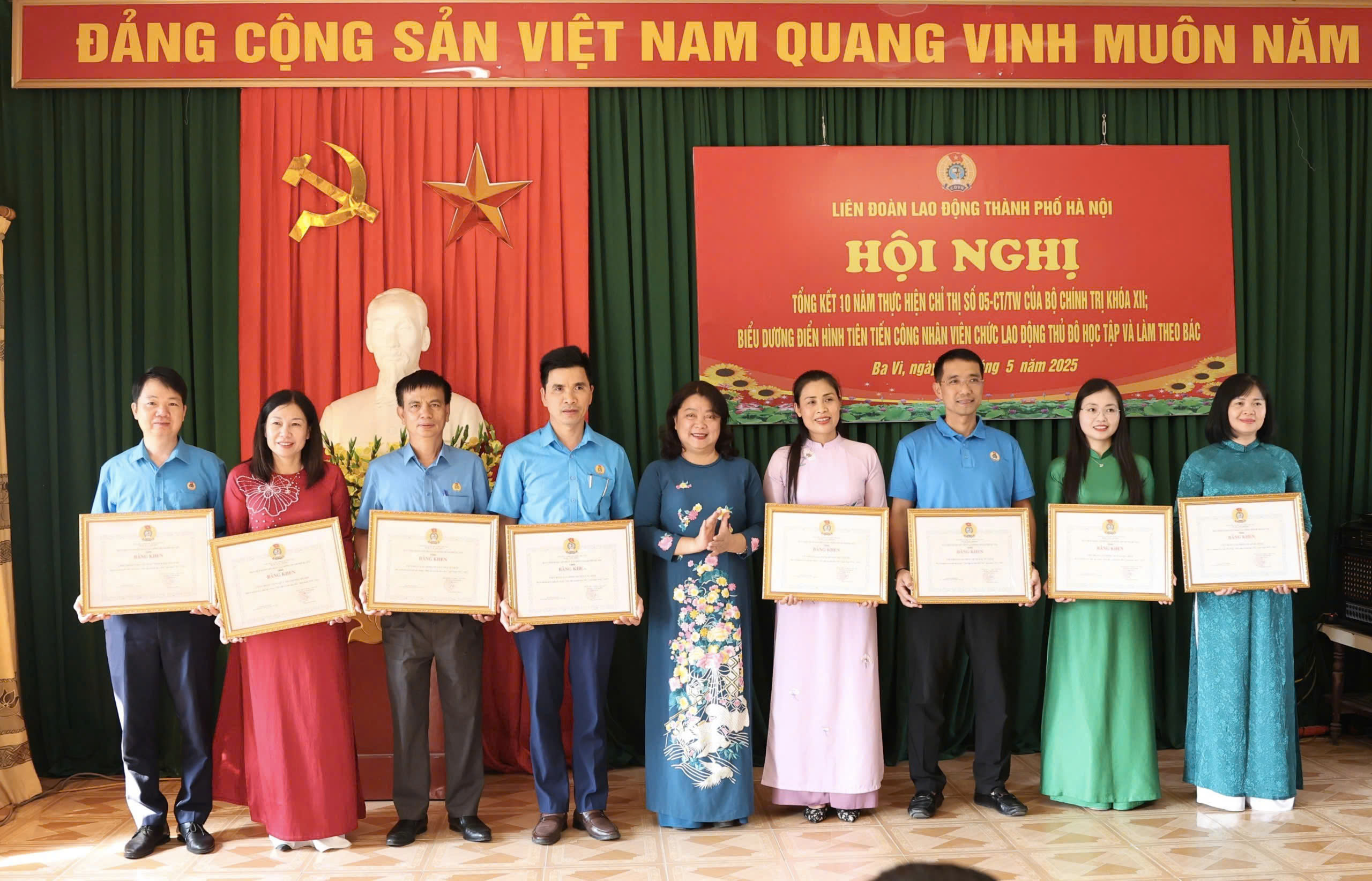 Lan tỏa sâu rộng việc học và làm theo Bác trong đội ngũ cán bộ, đoàn viên Công đoàn Thủ đô