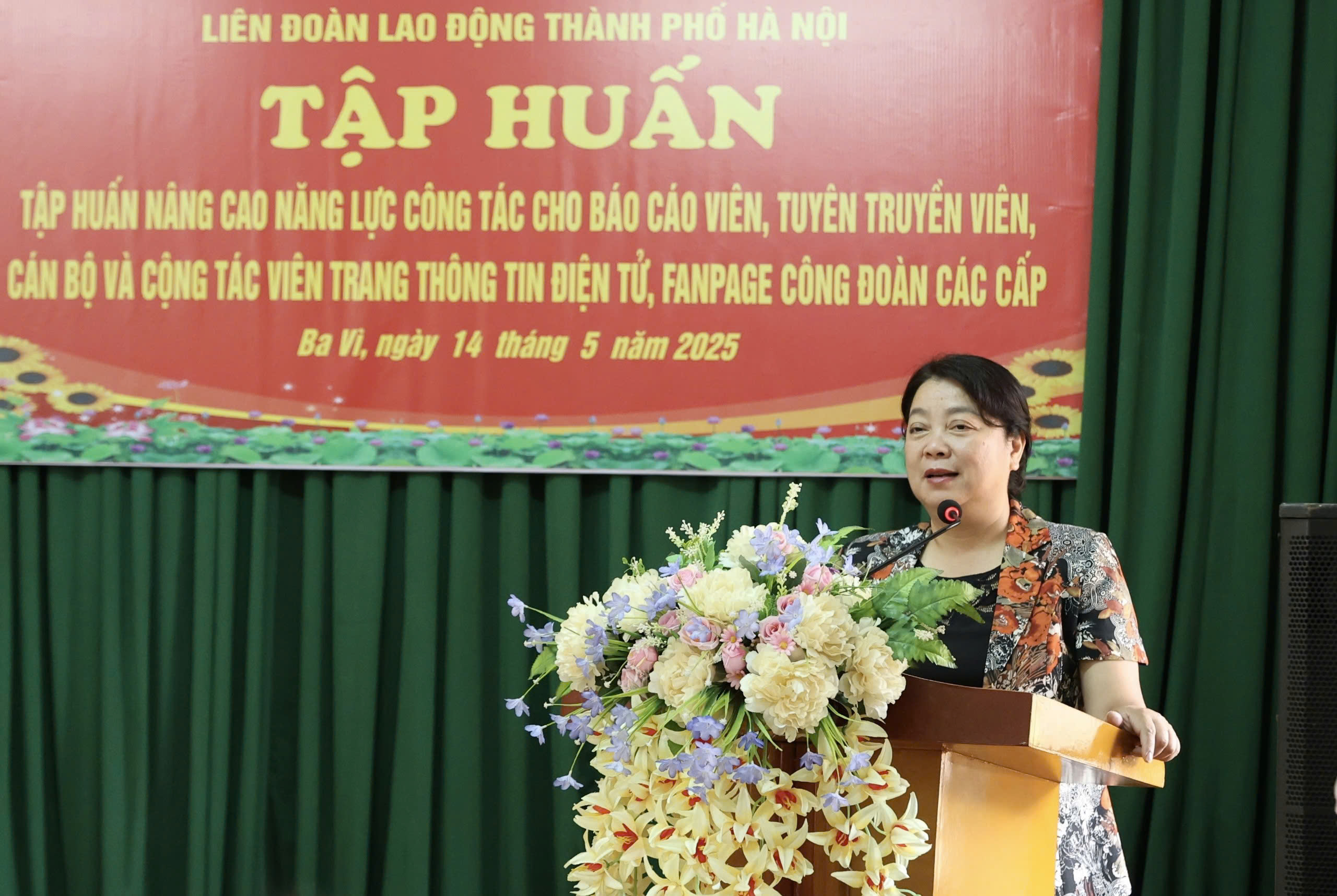 Nâng tầm truyền thông Công đoàn Thủ đô trong kỷ nguyên số: Tập huấn kỹ năng viết tin, ứng dụng AI cho đội ngũ báo cáo viên