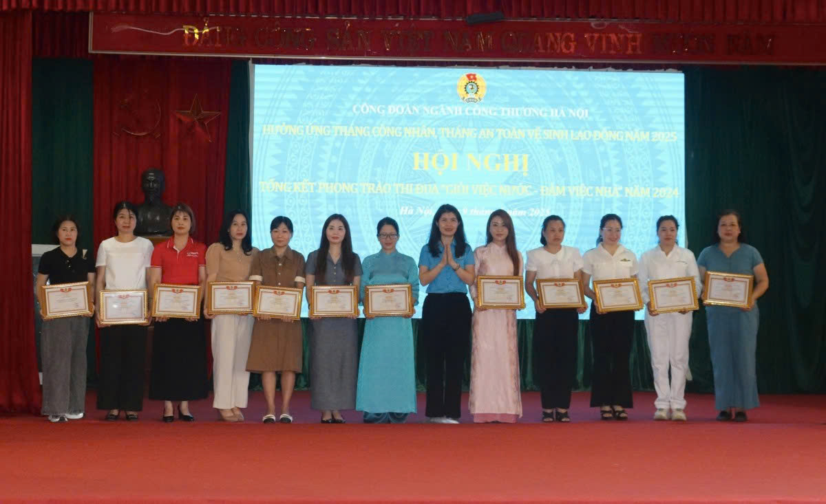 Công đoàn ngành Công Thương Hà Nội: Khơi dậy sức mạnh thi đua yêu nước, lan tỏa tinh thần đổi mới, sáng tạo trong công nhân, viên chức, lao động Thủ đô