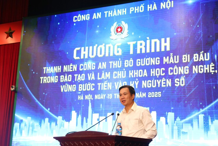Tuổi trẻ Công an Thủ đô tiên phong làm chủ công nghệ, bứt phá trên mặt trận chuyển đổi số