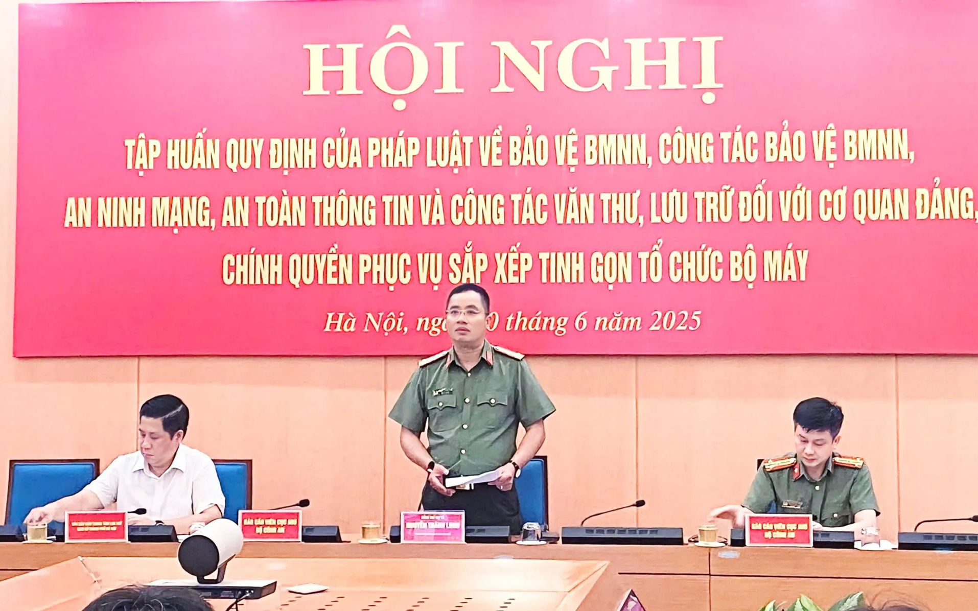 Hà Nội tăng cường bảo vệ bí mật nhà nước và an ninh mạng trong quá trình sắp xếp, tinh gọn bộ máy hành chính