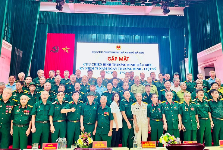Thủ đô tri ân 94 cựu chiến binh tiêu biểu