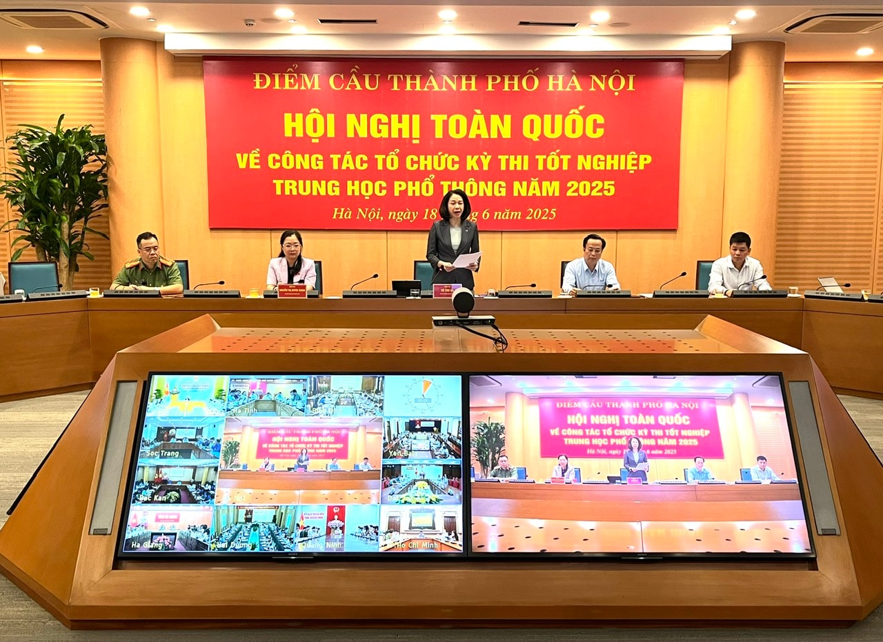 Hà Nội sẵn sàng cho kỳ thi tốt nghiệp THPT 2025 với quyết tâm cao nhất, bảo đảm an toàn tuyệt đối
