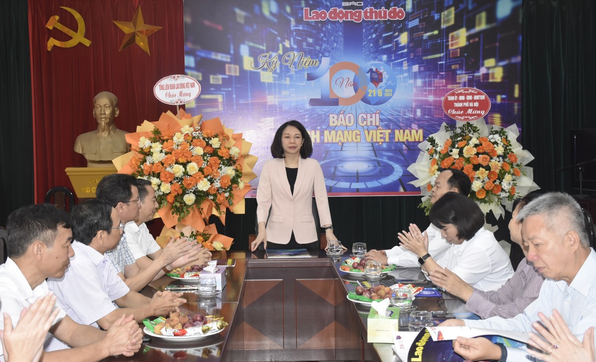 Báo Lao động Thủ đô khẳng định vai trò đồng hành cùng người lao động, sẵn sàng thích ứng mô hình báo chí mới