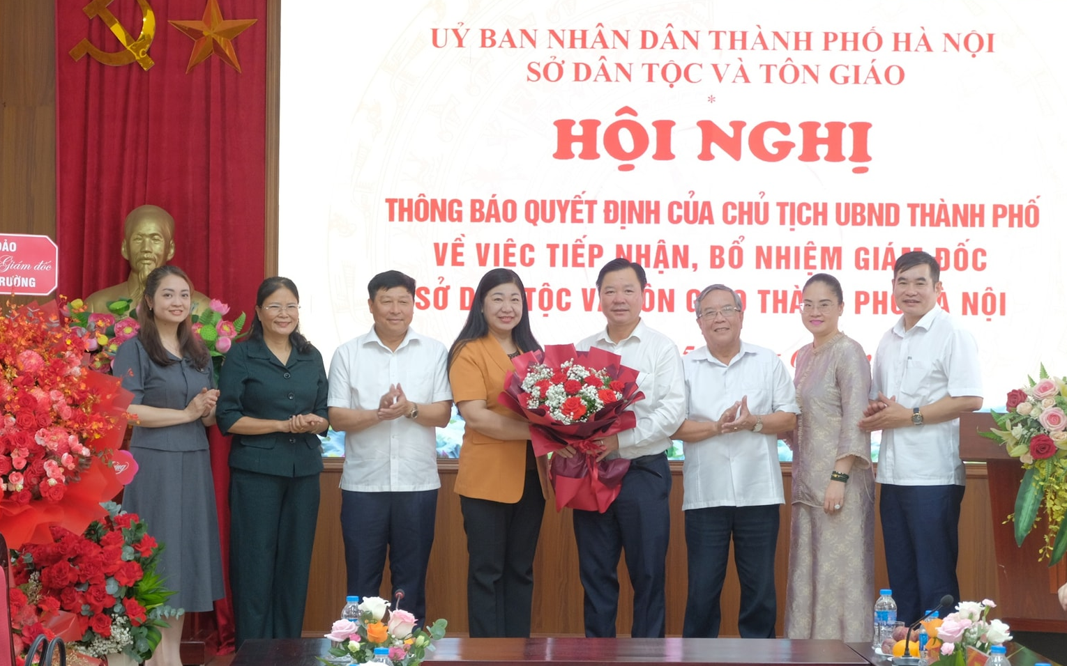 Hà Nội bổ nhiệm đồng chí Nguyễn Sỹ Trường giữ chức Giám đốc Sở Dân tộc và Tôn giáo