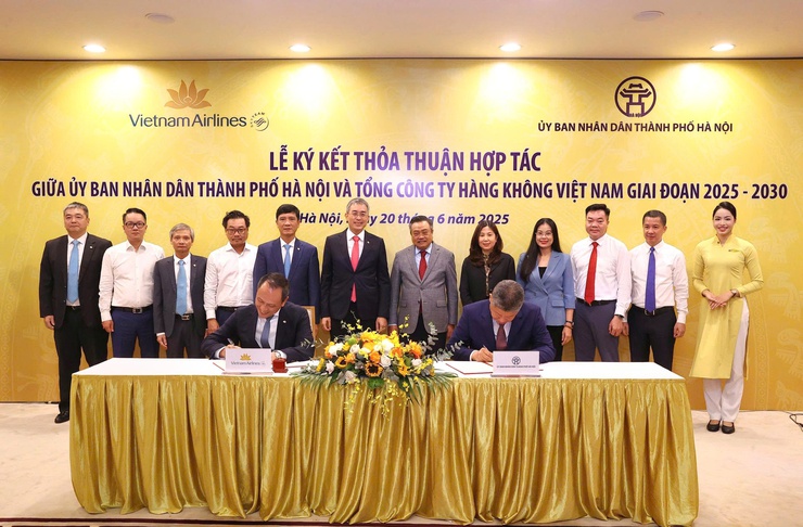 Hà Nội “bắt tay” Vietnam Airlines: Kết nối bầu trời – thăng hoa tầm vóc Thủ đô toàn cầu