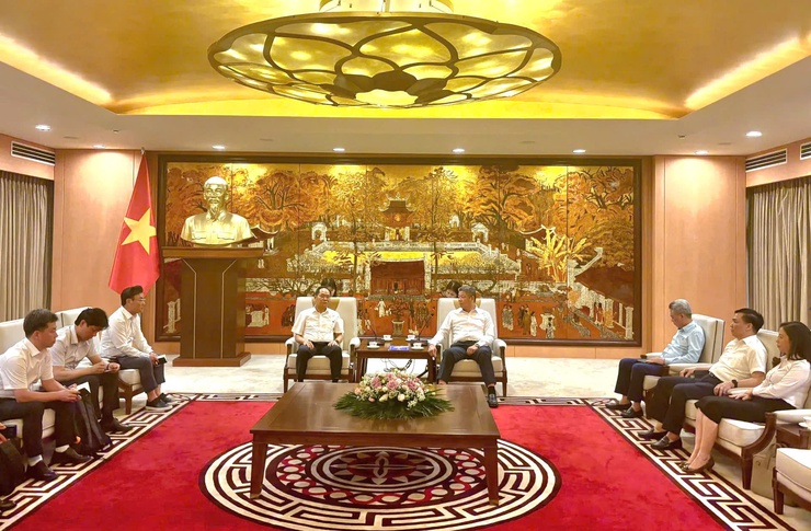 Hà Nội thúc đẩy hợp tác công nghệ với Hàn Quốc, hướng tới đô thị thông minh toàn diện
