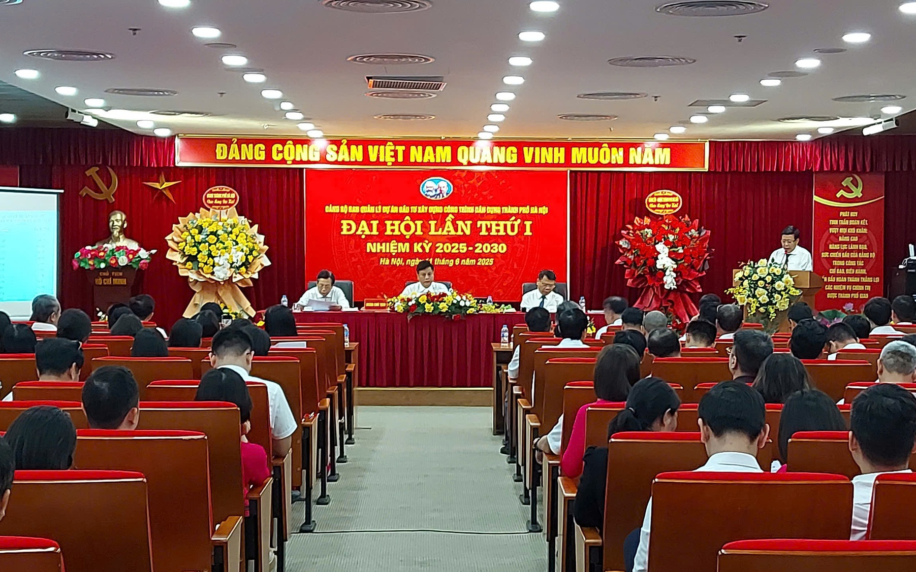 Đoàn kết – Bứt phá – Kiến tạo: Đảng bộ Ban Quản lý Dự án Dân dụng Hà Nội bước vào nhiệm kỳ mới với khí thế mới