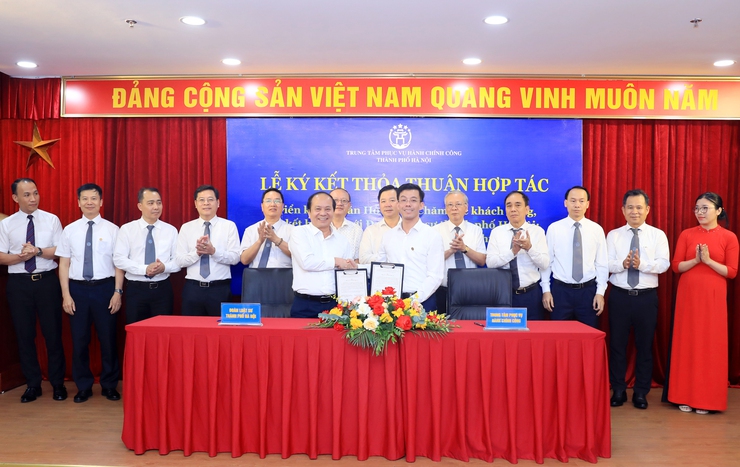 Hà Nội thúc đẩy dịch vụ công thông minh: Ký kết đa ngành, hướng tới hành chính không giấy tờ