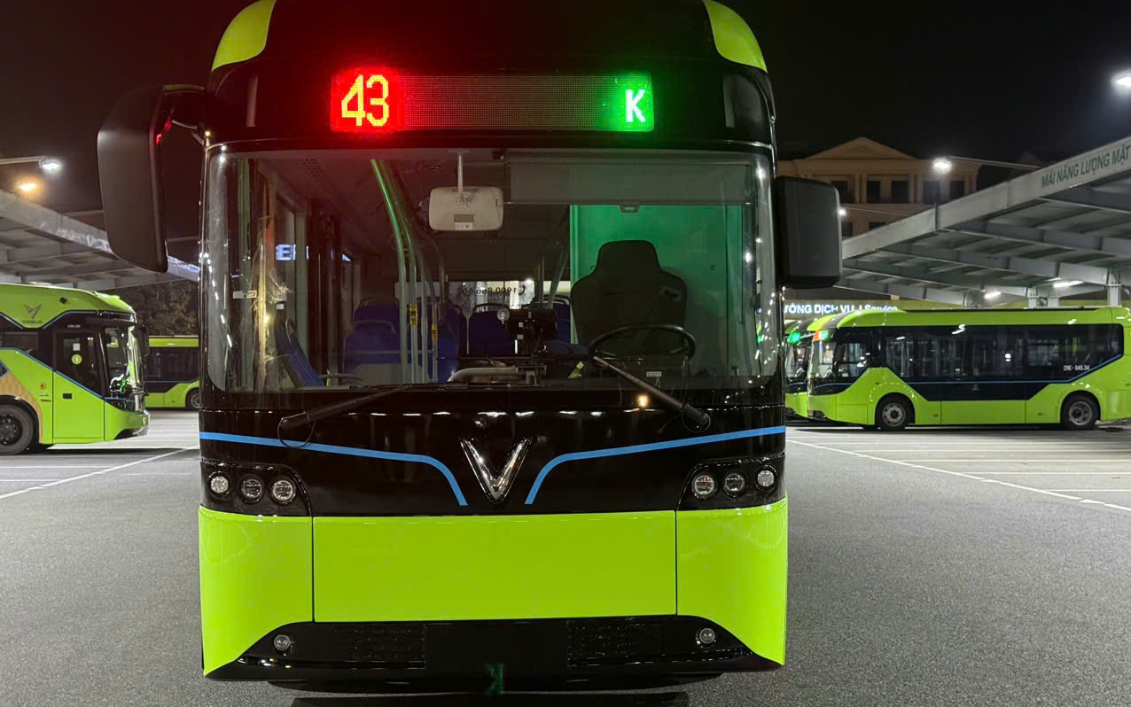 Hà Nội Sắp khai trương tuyến buýt điện số 43 Kim Mã - Đông Anh: Thêm bước tiến trong lộ trình xanh hóa giao thông đô thị