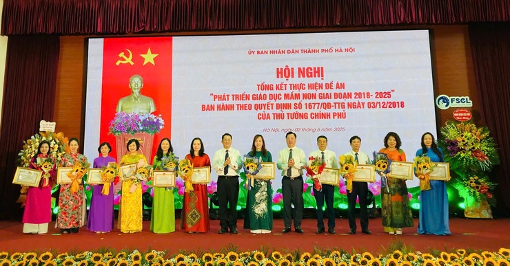 Hà Nội bứt phá trong phát triển giáo dục mầm non: Mạng lưới trường lớp đồng bộ, chất lượng tiên phong cả nước