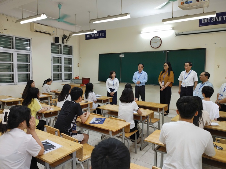 Hà Nội siết chặt công tác chuẩn bị, bảo đảm an toàn tuyệt đối cho kỳ thi vào lớp 10 theo chương trình giáo dục mới