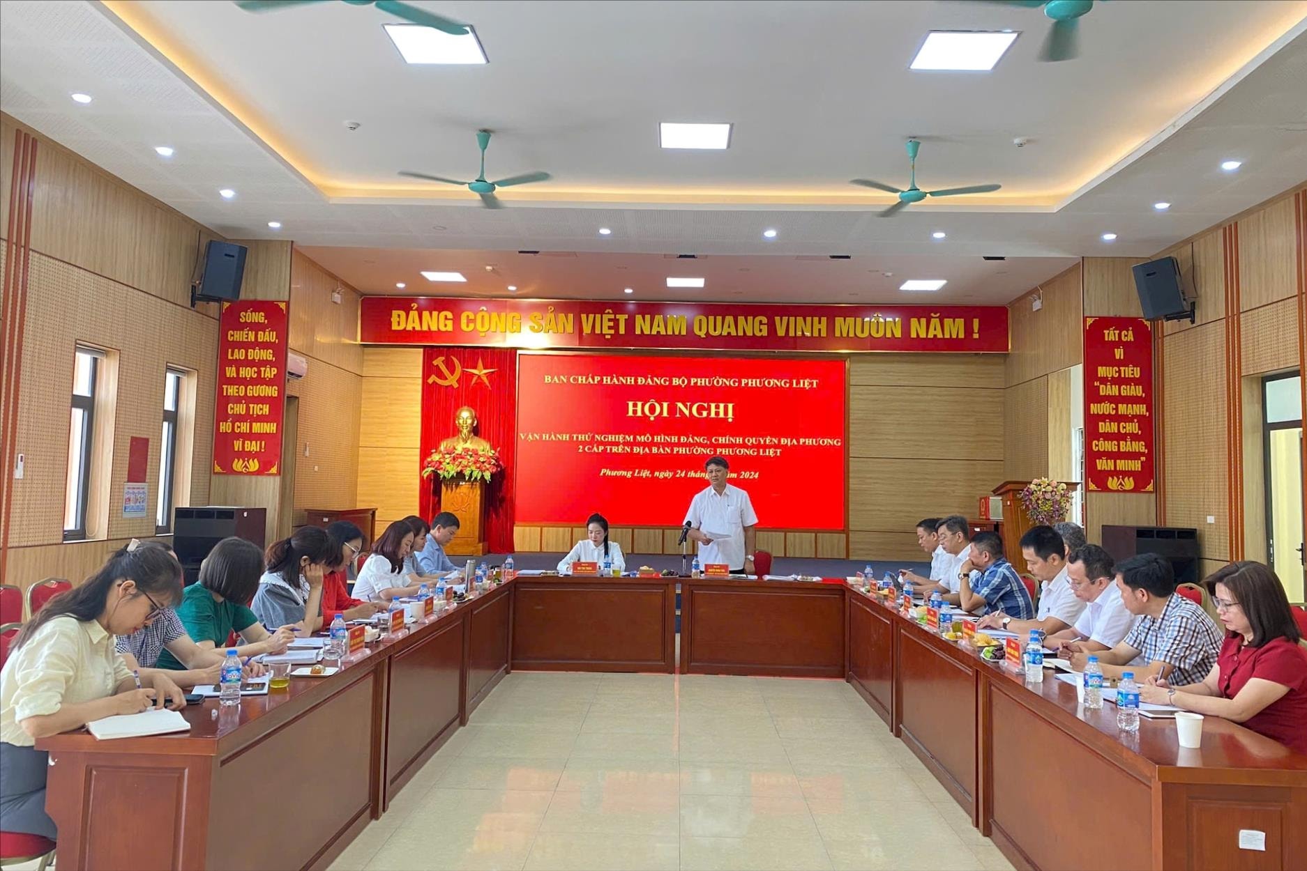 Phường Phương Liệt (mới) chủ động chuẩn bị cho Đại hội Đảng bộ lần thứ I, nhiệm kỳ 2025-2030
