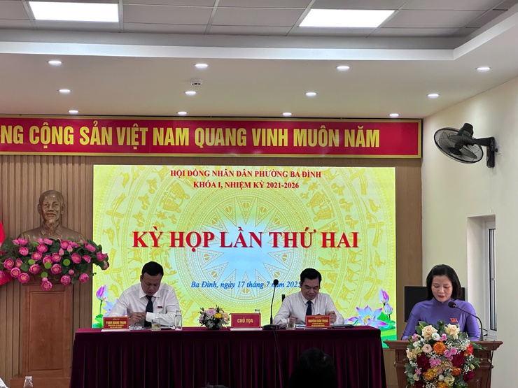 HĐND phường Ba Đình thông qua nhiều nghị quyết quan trọng, củng cố vai trò cơ quan dân cử tại cơ sở