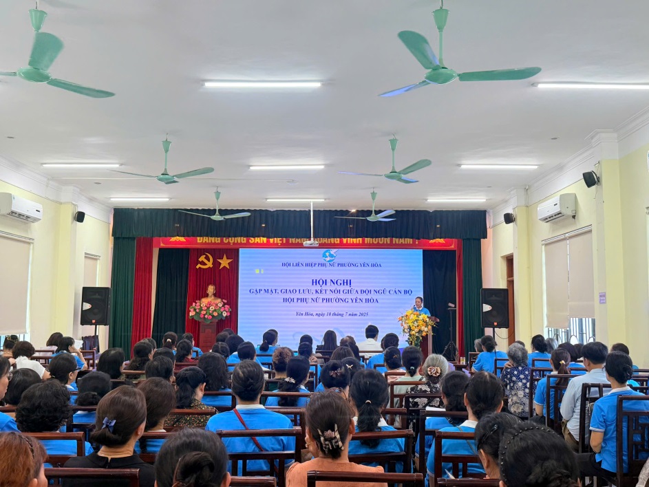 Phường Yên Hòa: Phát huy vai trò phụ nữ trong xây dựng tổ ấm, đồng hành cùng sự phát triển địa phương