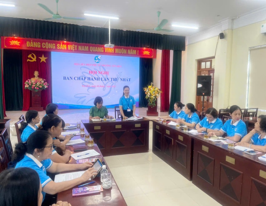Ra mắt Hội Liên hiệp Phụ nữ phường Yên Hòa: Dấu mốc khởi đầu cho giai đoạn phát triển mới
