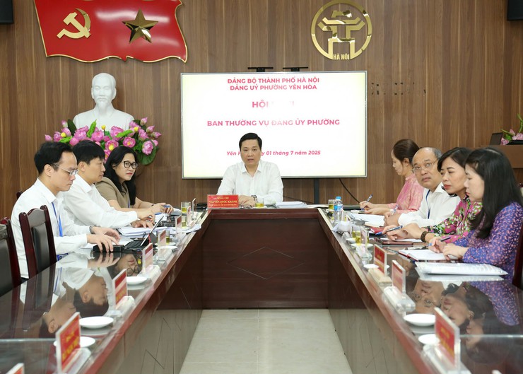 Đảng bộ phường Yên Hòa họp phiên đầu tiên: Kiện toàn tổ chức, khởi động mô hình chính quyền địa phương hai cấp hiện đại, chuyên nghiệp