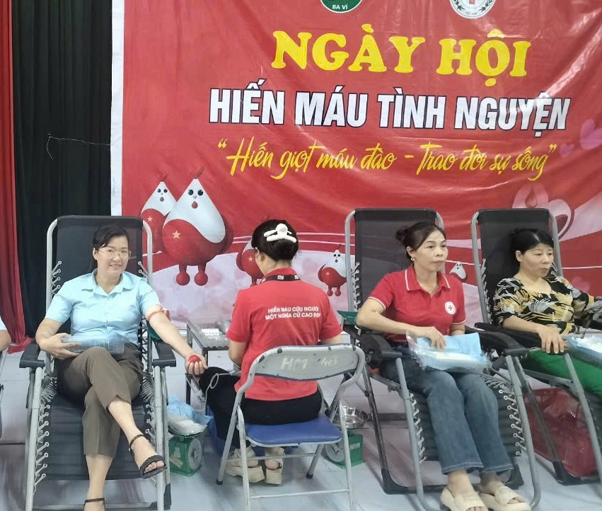 Cô giáo mầm non ở xã Cổ Đô và hành trình 13 năm sẻ chia “những giọt máu hồng”