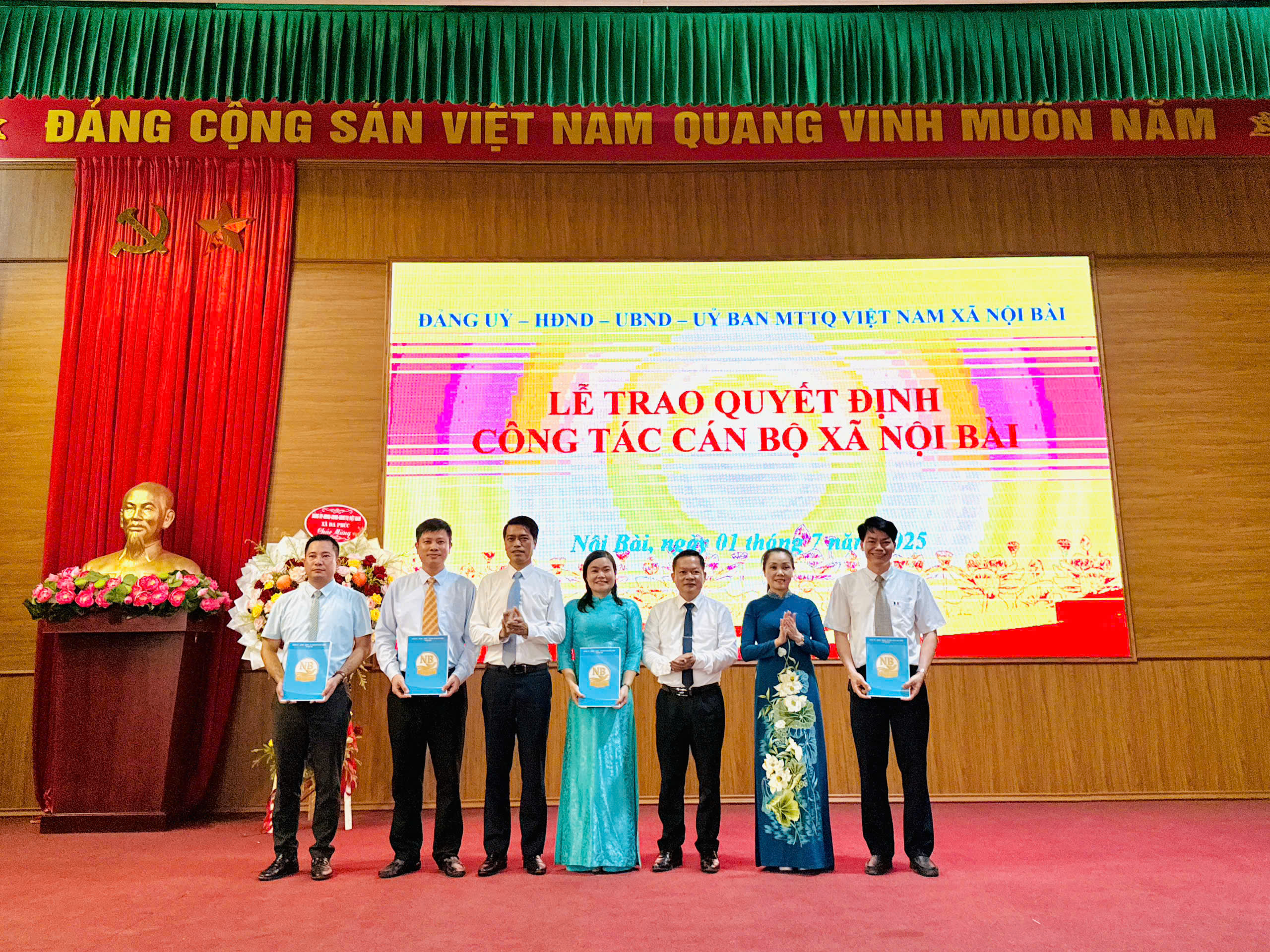 Xã Nội Bài kiện toàn bộ máy: Tăng tốc từ ngày đầu vận hành chính quyền địa phương hai cấp