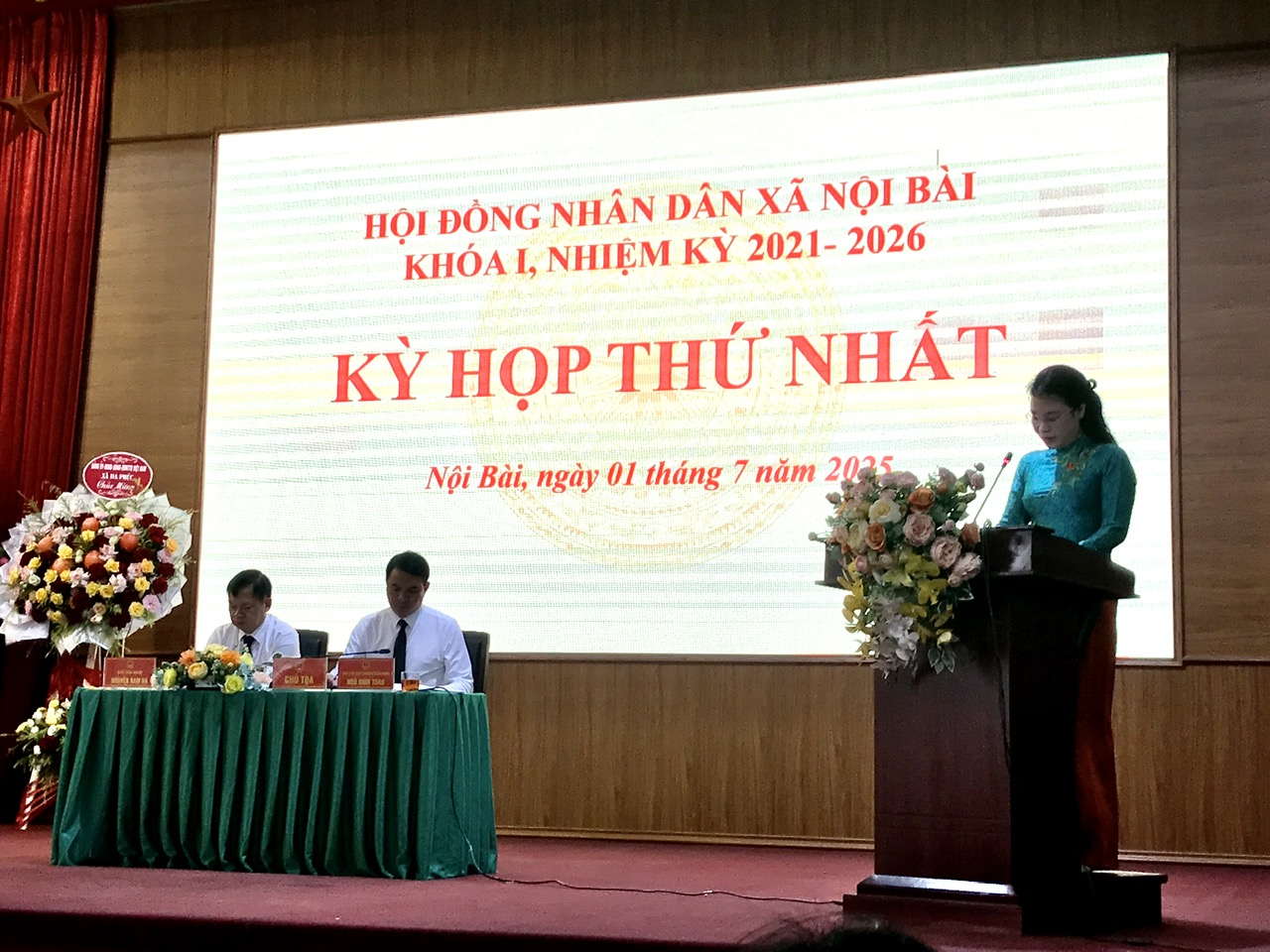 Kỳ họp thứ nhất HĐND xã Nội Bài khóa I xem xét, quyết định nhiều nội dung thuộc thẩm quyền