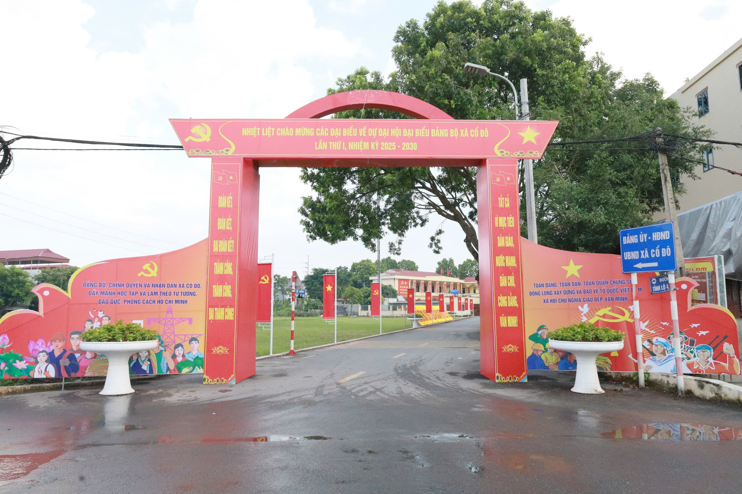 Xã Cổ Đô sẵn sàng cho Đại hội Đảng bộ lần thứ I: Khí thế mới, tầm nhìn mới