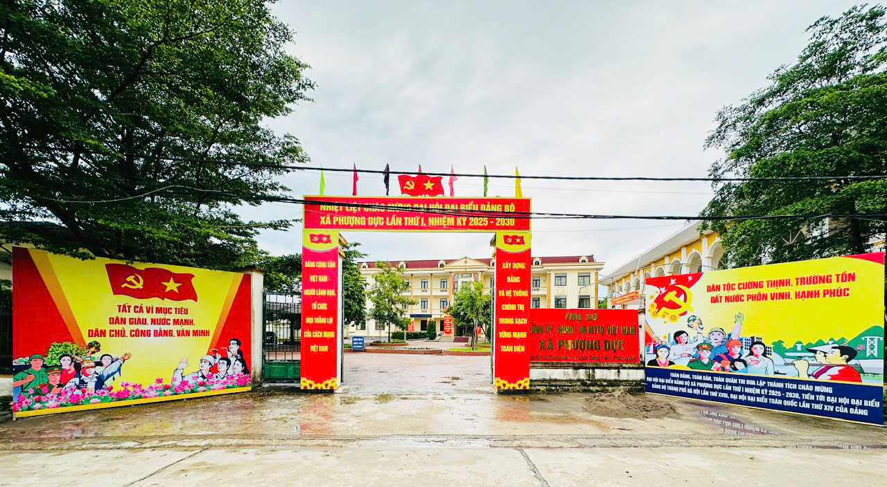 Xã Phượng Dực rộn ràng khí thế trước thềm Đại hội đại biểu Đảng bộ xã lần thứ I: Lan tỏa khát vọng đổi mới và phát triển