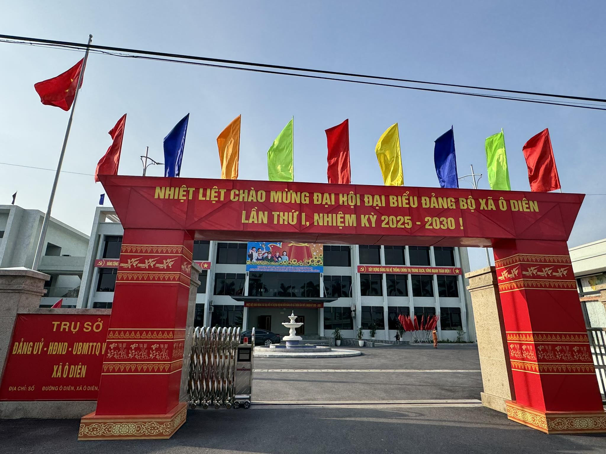 Xã Ô Diên sẵn sàng cho Đại hội Đảng bộ xã lần thứ I, nhiệm kỳ 2025-2030: Không khí phấn khởi, kỳ vọng phát triển