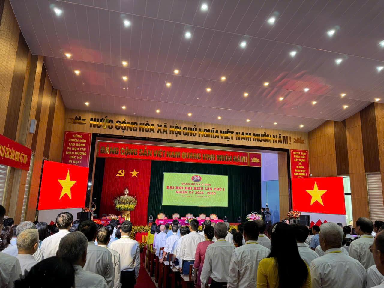 Đại hội đại biểu Đảng bộ xã Ô Diên lần thứ I, nhiệm kỳ 2025-2030: Định hướng phát triển theo mô hình đô thị xanh, văn minh, hạnh phúc