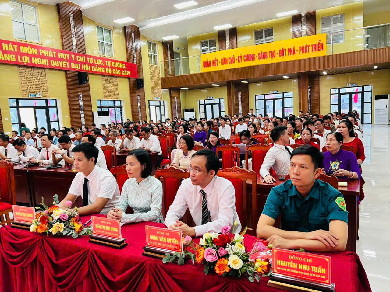 Xã Hát Môn: Lan tỏa khí thế mới sau thành công Đại hội Đảng bộ lần thứ I