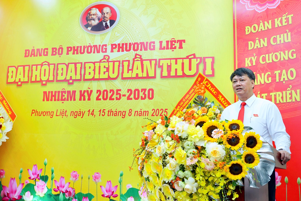 Đại hội đại biểu Đảng bộ phường Phương Liệt lần thứ I tiến hành phiên trù bị