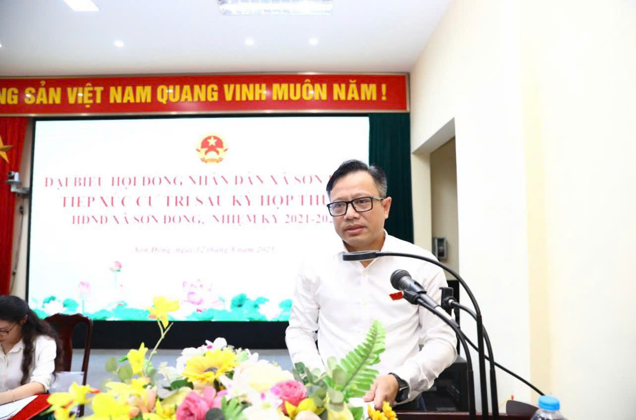 Cử tri xã Sơn Đồng kỳ vọng phát triển làng nghề gắn với đô thị xanh, hiện đại